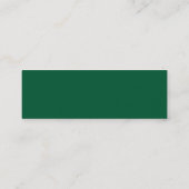 Carte De Visite Mini Retours (Dos)