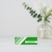 Carte De Visite Mini rétro CHARIOT (Debout devant)