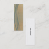 Carte De Visite Mini Rétro conception (Devant / Derrière)