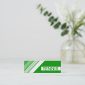 Carte De Visite Mini rétro GREEN (Debout devant)