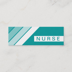 Carte De Visite Mini rétro NURSE