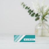 Carte De Visite Mini rétro NURSE (Debout devant)