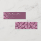 Carte De Visite Mini rétros cascades (Devant / Derrière)