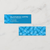 Carte De Visite Mini rétros cascades (Devant / Derrière)