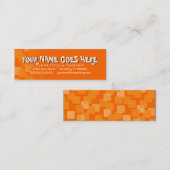 Carte De Visite Mini rétros cascades (Devant / Derrière)