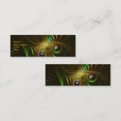 Carte De Visite Mini Rêve vert (Devant / Derrière)