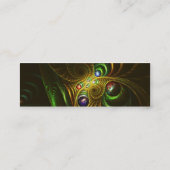 Carte De Visite Mini Rêve vert (Dos)