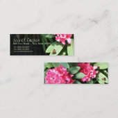 Carte De Visite Mini Rhododendron 2 (Devant / Derrière)