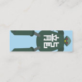 Carte De Visite Mini Robot - maigre (Dos)