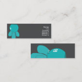 Carte De Visite Mini Robot Spyder - maigre (Devant / Derrière)