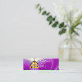 CARTE DE VISITE MINI ROCHE DE LA DENTISSE DENTISTE ASCLEPIUS (Debout devant)