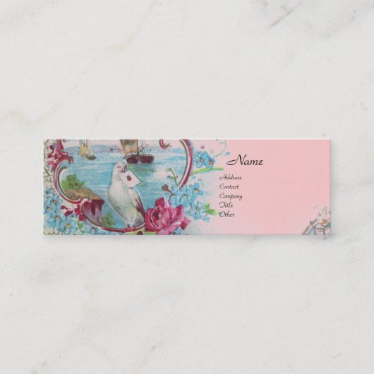 CARTE DE VISITE MINI ROMANTICA (Devant)