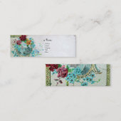 CARTE DE VISITE MINI ROMANTICA 3 (Devant / Derrière)