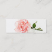 Carte De Visite Mini Rose souple (Dos)