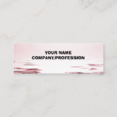 CARTE DE VISITE MINI ROSES ROSES ROSES (Dos)