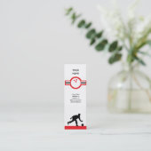 Carte De Visite Mini roulement : étoile d'air (Debout devant)