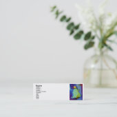 CARTE DE VISITE MINI SAPIN DE NOËL (Debout devant)