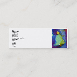 CARTE DE VISITE MINI SAPIN DE NOËL 2