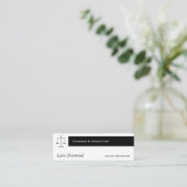 Carte De Visite Mini Scales de justice (Debout devant)
