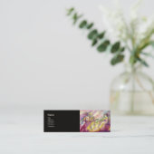 CARTE DE VISITE MINI SCÈNE ANTIQUE BACCHANAL AVEC MUSIQUE (Debout devant)