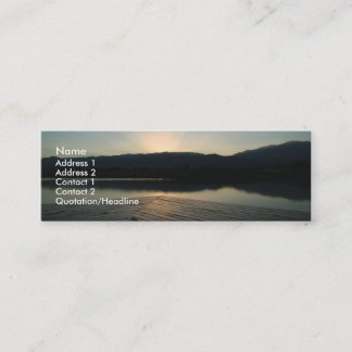 Carte De Visite Mini scenery2 - maigre