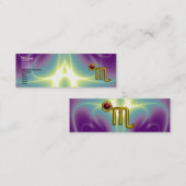 CARTE DE VISITE MINI SCORPIO (Devant / Derrière)