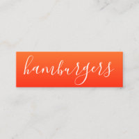 script hamburgers