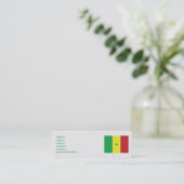 Carte De Visite Mini Sénégal - Skinny (Debout devant)