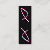 Carte De Visite Mini Sensibilisation au cancer du sein (Dos)