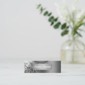 Carte De Visite Mini Séquence et Parties scintillant (Debout devant)