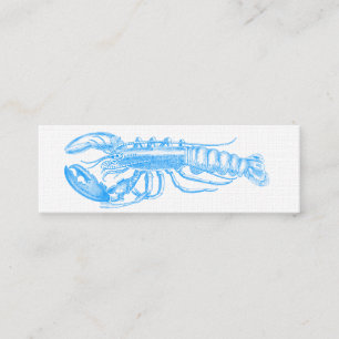 Carte De Visite Mini série Hummer bleu clair