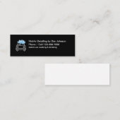 Carte De Visite Mini Services de detailing automobile mobile (Devant / Derrière)