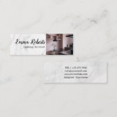 Carte De Visite Mini Services professionnels de nettoyage fiables (Devant / Derrière)