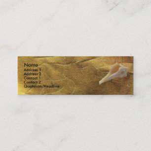 Carte De Visite Mini Shell maritime