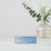 Carte De Visite Mini signet "Arc-en-ciel" (Debout devant)