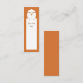 Carte De Visite Mini signet d'agneau mignon d'Aries (Devant / Derrière)