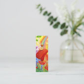 Carte De Visite Mini Signet d'arc-en-ciel d'automne (Debout devant)