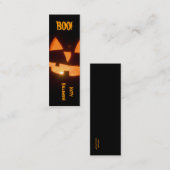 Carte De Visite Mini signet de Halloween (Devant / Derrière)