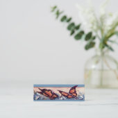 Carte De Visite Mini Signet de la barre des papillons (Debout devant)