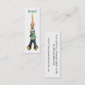 Carte De Visite Mini Signet de livres ! (Devant / Derrière)