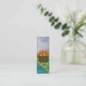 Carte De Visite Mini Signet de pains et de poissons (Debout devant)