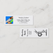 Carte De Visite Mini Signet de Paratime (Devant / Derrière)