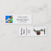 Carte De Visite Mini Signet de Paratime (Devant / Derrière)