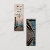 Carte De Visite Mini Signet de quai (Devant / Derrière)