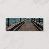 Carte De Visite Mini Signet de quai (Dos)