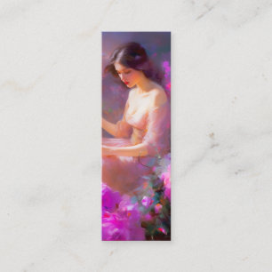 Carte De Visite Mini Signet d'élégance sensuelle
