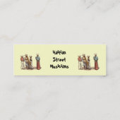 Carte De Visite Mini Signet des musiciens haïtiens (Dos)