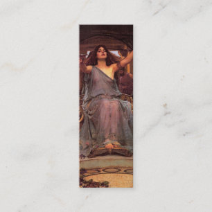 Carte De Visite Mini Signet du Cirque par John William Waterhouse