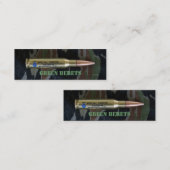 Carte De Visite Mini signet du groupe des forces spéciales des bérets v (Devant / Derrière)