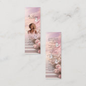 Carte De Visite Mini Signet du mémorial des papillons célestes - HBM001 (Devant / Derrière)